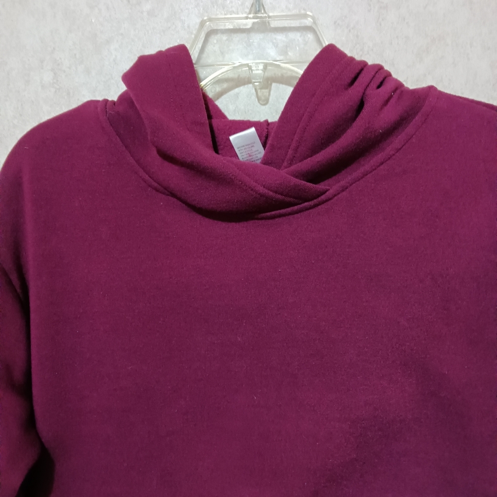 Just Be purple pullover hoodie size large - Picture 2 of 5